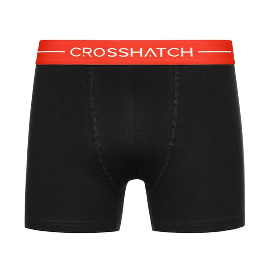 Crosshatch Heren Astral Boxershorts (Set van 12) (Zwart) - Image 4