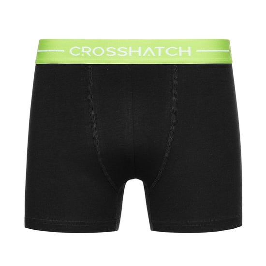Crosshatch Heren Astral Boxershorts (Set van 12) (Zwart) - Image 5