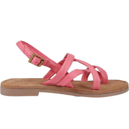 Hush Puppies Hope Dames Sandalen Van Leer In Koraalkleur - Image 5