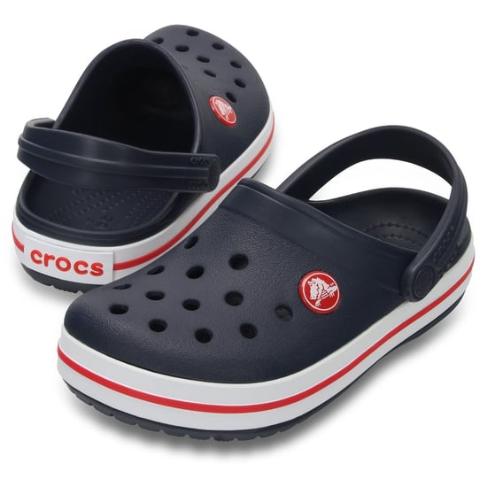Crocs Crocband Thermoplastische Marineblauw / Rode Instappers - Image 3