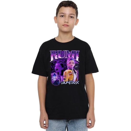 K-Pop Demon Hunters Kinderen Huntr/X Rumi T-shirt (Zwart) - Image 4