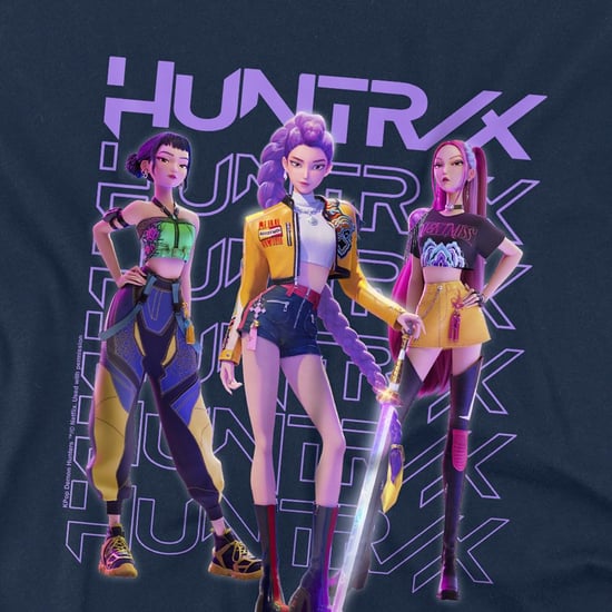 K-Pop Demon Hunters Kinderen Huntr/X Pose T-Shirt (Marineblauw) - Image 2