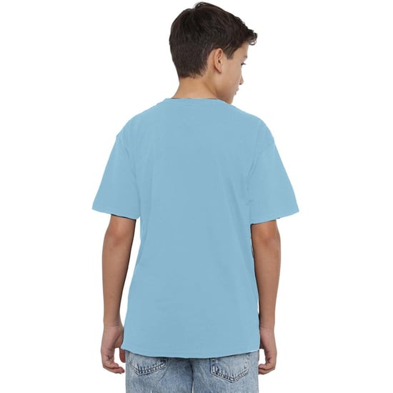 K-Pop Demon Hunters Kinderen/Kinderen Save The Date Derpy Tijger Cartoon T-shirt (Hemelsblauw) - Image 4