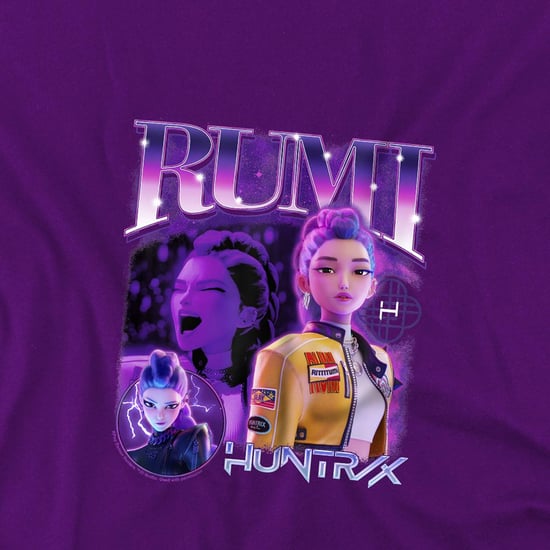 K-Pop Demon Hunters Kinderen/Jongens Huntr/X Rumi T-Shirt (Paars) - Image 2