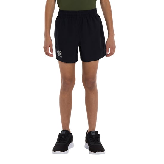 Canterbury Geweven shorts voor kinderen (Zwart) - Image 2