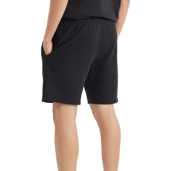 Umbro Heren Fleece Logo Casual Shorts (Zwart) - Image 2