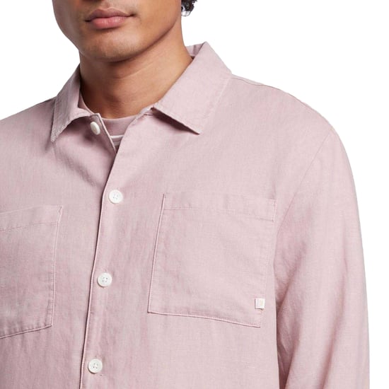 Farah Heren Nelson Slub Shirt (Roze) - Image 2