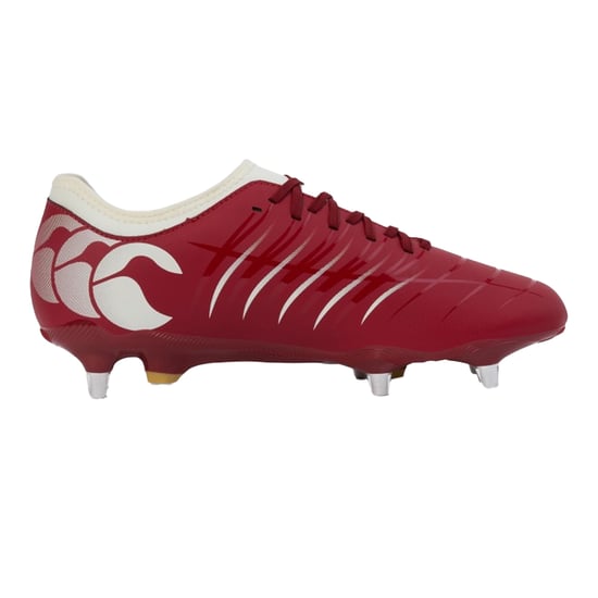 Canterbury Heren Phoenix 2.0 Team Soft Ground Rugbyschoenen (Rood) - Image 1