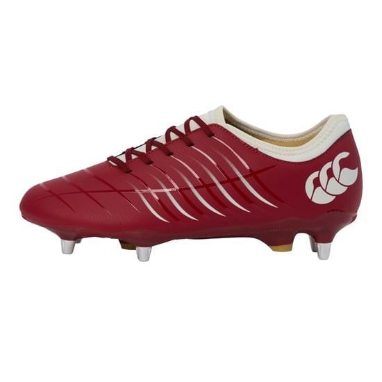 Canterbury Heren Phoenix 2.0 Team Soft Ground Rugbyschoenen (Rood) - Image 2