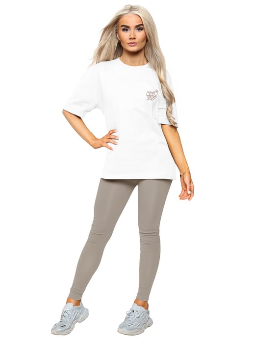 Enzo Milano | Dames Oversized T-shirt & Leggingset - Image 6