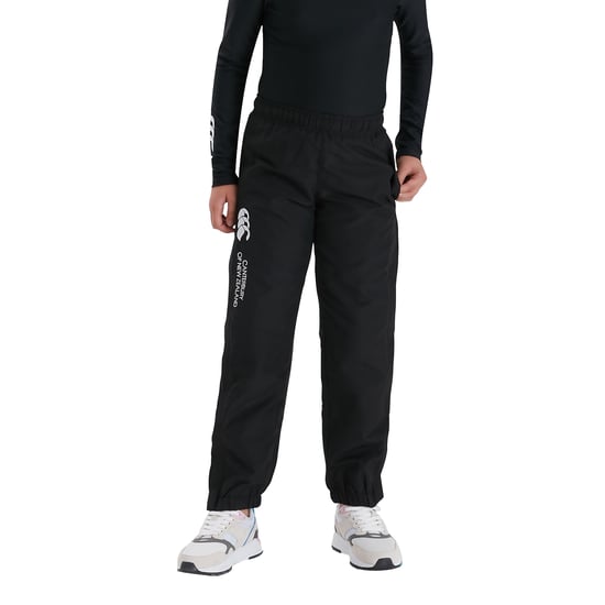 Canterbury Joggingbroek Kinderen/Kinderen Stadion Enkelboord (Zwart/Wit) - Image 3