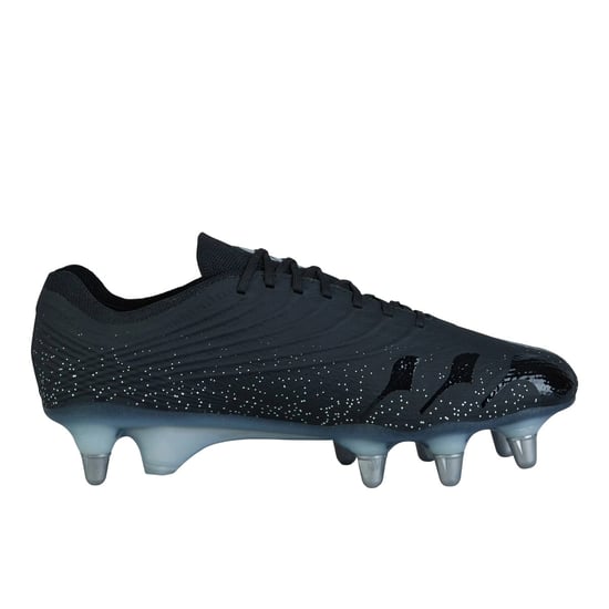 Canterbury Unisex Adult Stampede Groundbreak Elite Soft Ground Rugby Laarzen (Zwart/Zilver) - Image 1