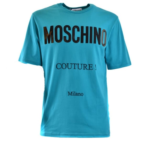 Moschino Couture Gloss Logo Groen T-shirt - Image 1