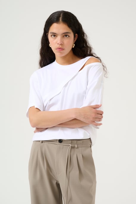 T-shirt KBRenee T-shirt Baggy fit white - Image 3