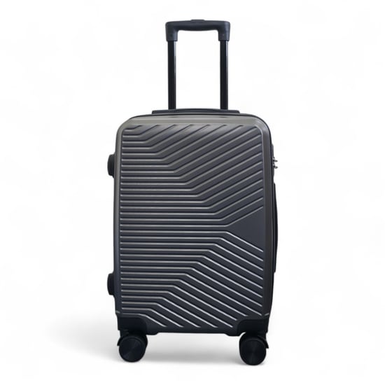 Harde schaal grijze cabine 48 x 37 x 20 cm bagagekoffer geschikt voor Easyjet, Ryanair - Image 2