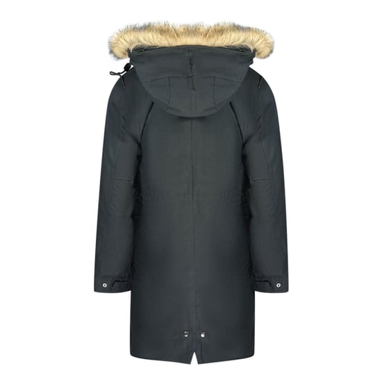 Fred Perry Zwarte Parka Met Capuchon - Image 2