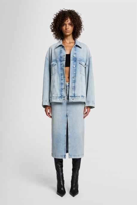 Dames Oli Trucker Sahara Jacket - Image 2