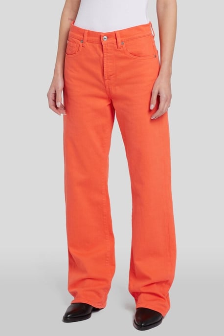 Dames Pants Tess Trouser Colored Mankind Straight Fit - Image 1
