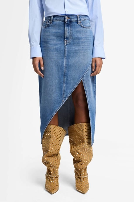 Dames Jeans Libby Skirt Midiskirt - Image 1