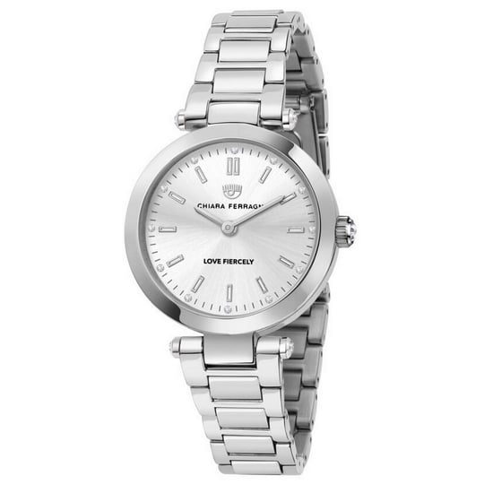 Chiara Ferragni Dameshorloge Kwarts Zilver - Image 1