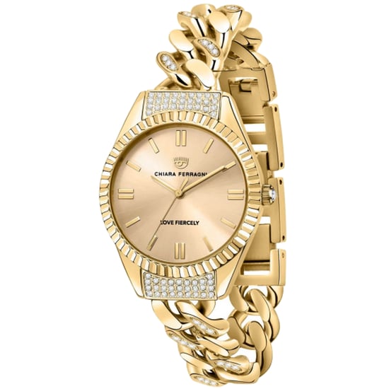 Chiara Ferragni Dameshorloge Kwarts Goud - Image 1