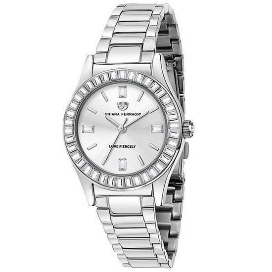 Chiara Ferragni Dameshorloge Kwarts Zilver - Image 1