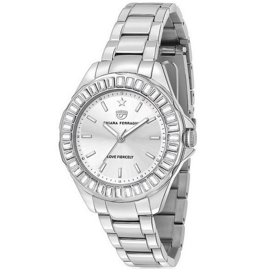 Chiara Ferragni Dameshorloge Kwarts Zilver - Image 1
