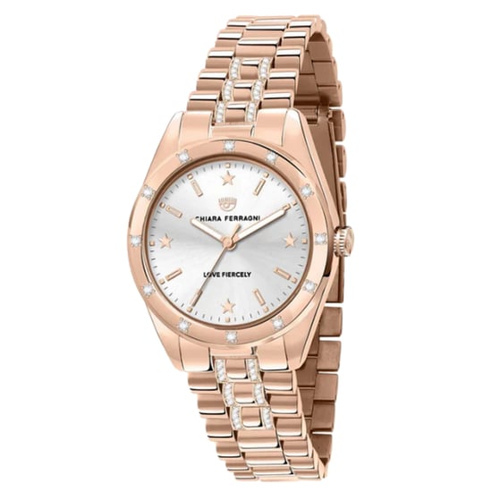 Chiara Ferragni Dameshorloge Kwarts Goud - Image 1