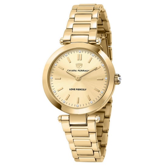 Chiara Ferragni Dameshorloge Kwarts Goud - Image 1