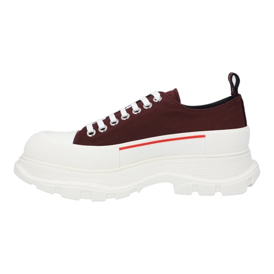 Alexander McQueen Tread Sneakers 'Bordeaux Wit' - Image 2