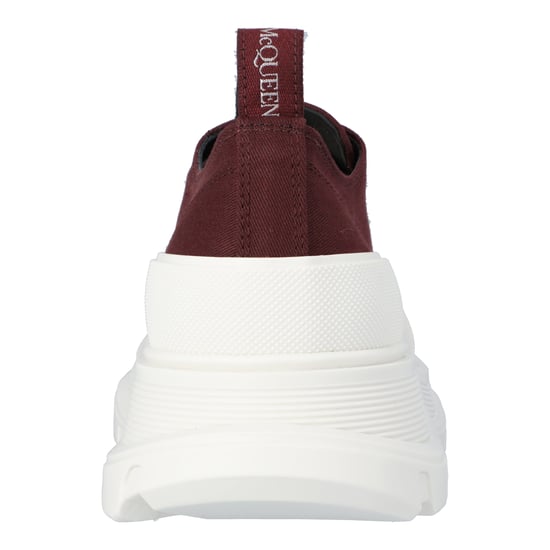 Alexander McQueen Tread Sneakers 'Bordeaux Wit' - Image 3