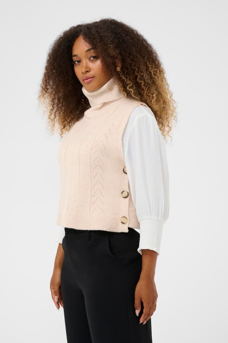 Pullover CRHoliday Pullover Straight fit beige - Image 3