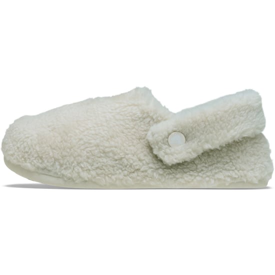 Crocs Classic Cozzzy Polyester Dames Slippers in Stucco - Image 6