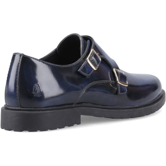 Hush Puppies Verity Hi-Shine Leder Dames Navy Schoenen - Image 2