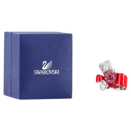 Swarovski Nirvana Strikring in Zilver Metaal - Image 4