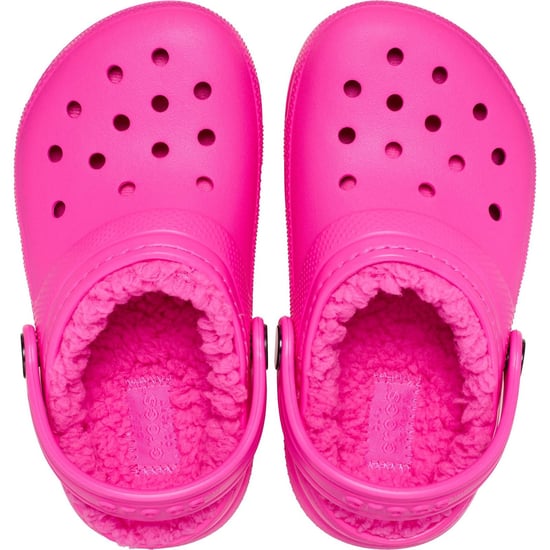 Crocs Classic Gevoerde Thermoplastische Kinder Roze Crush Klompen - Image 5