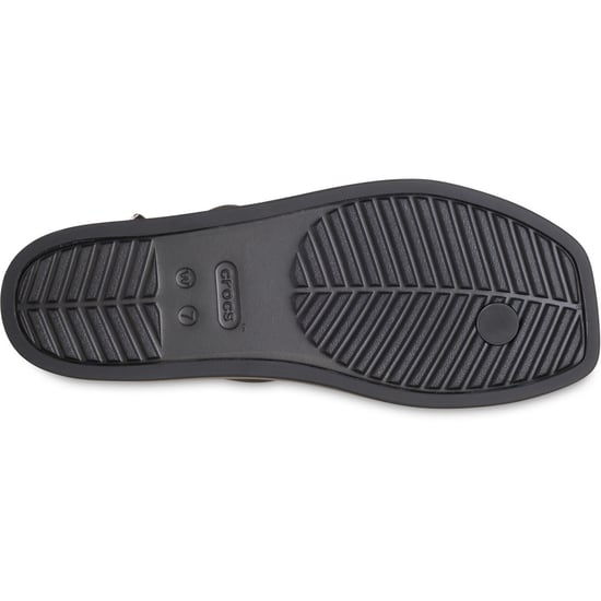 Crocs Miami Studded Thong Flip Thermoplastische Dames Zwarte Sandalen - Image 4