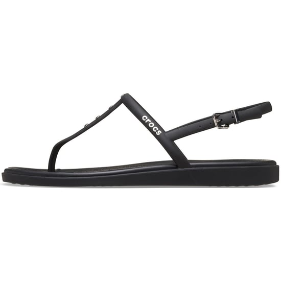 Crocs Miami Studded Thong Flip Thermoplastische Dames Zwarte Sandalen - Image 6