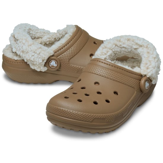 Crocs Classic Fleece Gevoerde Thermoplastische Heren Sepia Klompen - Image 3