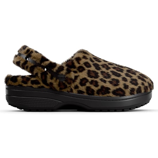 Crocs Classic Onvergetelijke Klompen Polyester Mix Dames Luipaard Klompen - Image 6