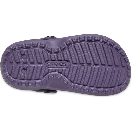 Crocs Classic Voering Thermoplastische Kinder Nachtgeschaduw Klompen - Image 4