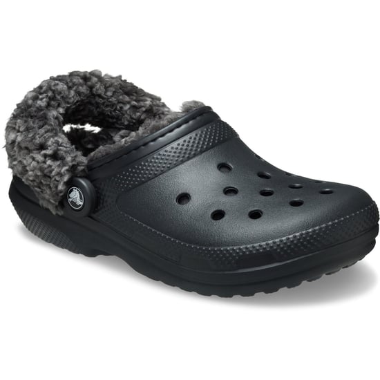 Crocs Classic Fleece Gevoerde Thermoplastische Zwarte Heren Klompen - Image 1