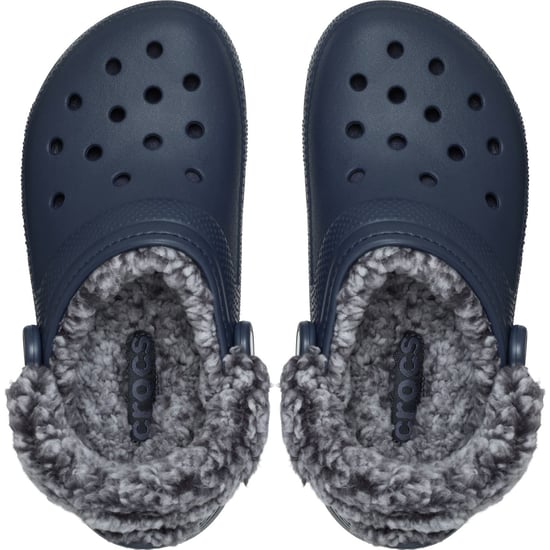 Crocs Classic Fleece Gevoerde Thermoplastische Heren Navy Klompen - Image 5