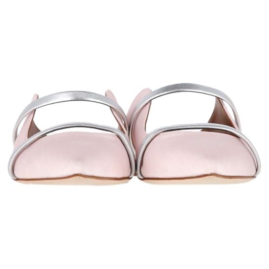 Malone Souliers Maureen Muiltjes in Roze Satijn - Image 2