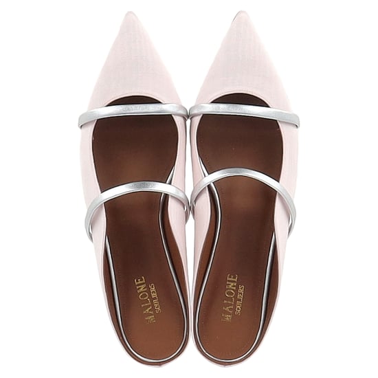 Malone Souliers Maureen Muiltjes in Roze Satijn - Image 3