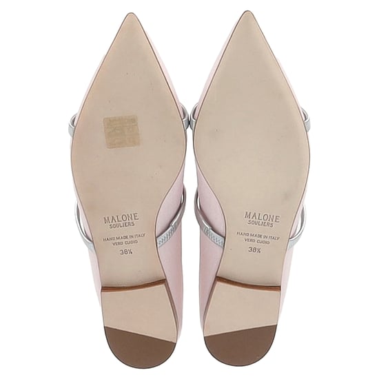 Malone Souliers Maureen Muiltjes in Roze Satijn - Image 6