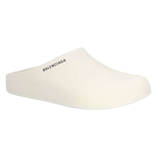 Balenciaga Mule Slide In Nacre Beige - Image 5