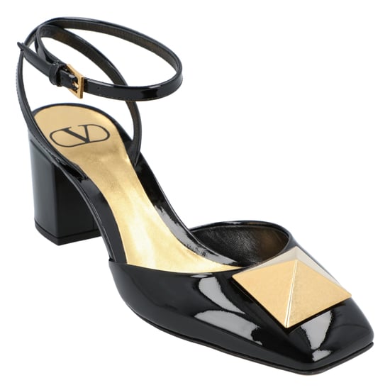 Valentino One Stud Pump Zwart - Image 1
