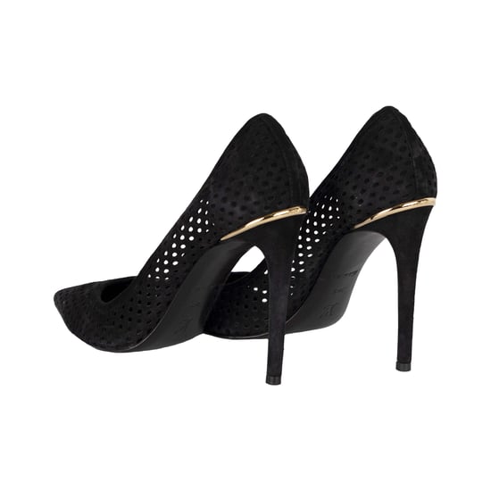 Louis Vuitton Perforated Suede Eyeline Pumps - '10s - Image 3