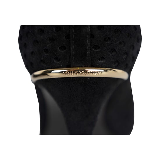 Louis Vuitton Perforated Suede Eyeline Pumps - '10s - Image 5